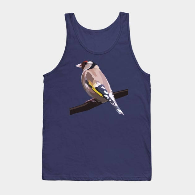 Goldfinch Tank Top by BattleBirdProductions